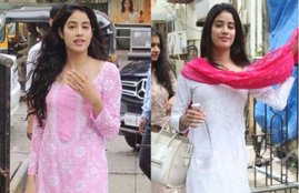 Sridevi, sridevi daughter, Jhanvi Kapoor, jhanvi kapoor back in town, jhanvi look beautiful, jhanvi kapoor in salwar kameez, see pictures of jhanvi kapoor, karan johar and jhanvi kapoor, Sridevi, sridevi daughter, Jhanvi Kapoor, jhanvi kapoor back in town, jhanvi look beautiful, jhanvi kapoor in salwar kameez, see pictures of jhanvi kapoor, entertainment news, bollywood news in hindi, bollywood updates in hindi, bollywood updates in hindi