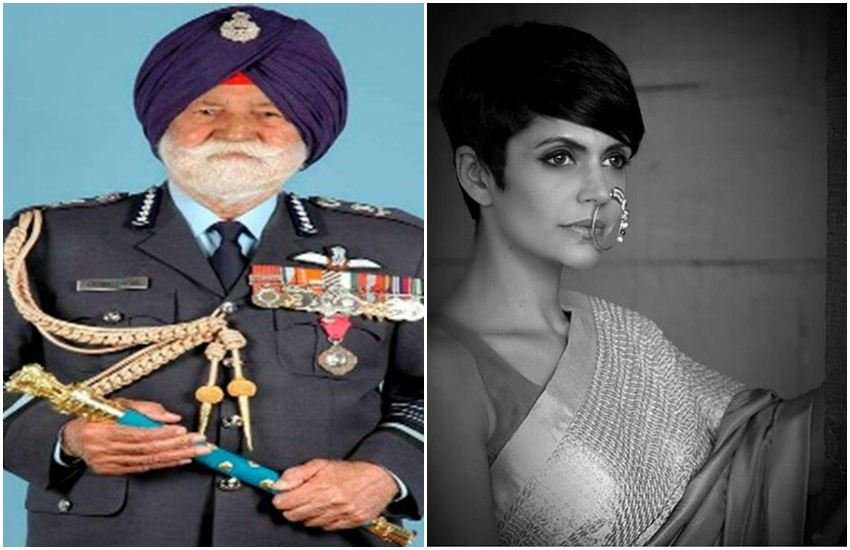 Mandira Bedi, Arjan Singh, Amitabh Bachchan, IAF Marshal, Bollywood, Mandira Bedi Relastionship with marshal arjan singh