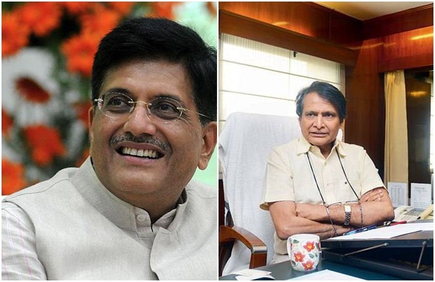 Cabinet Reshuffle: पीयूष गोयल और सुरेश प्रभु के मंत्रालय आपस में बदले, मोदी के करीबी हैं गोयल Cabinet Reshuffle: पीयूष गोयल और सुरेश प्रभु के मंत्रालय आपस में बदले, मोदी के करीबी हैं गोयल