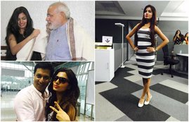 Gandhinagar, Gujarat, India, avani modi, narendra modi, PM of india, modi celebrates bithday, narendra modi daughter, girl who claims to be modis daughter, acress claims to be modis daughter, bollywood, calendar girls, tollywood, cinema, celebrity
