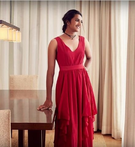 pv sindhu, pv sindhu korea, korean open super series, sindhu korean super series, sindhu vs okuhara, badminton news, sports news, PV Sindhu glamorous, glamorous look of pv sindhu, pv sindhu traditional look