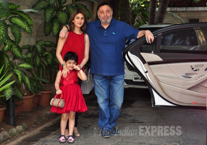 rishi kapoor, neetu kapoor, neetu riddhima, riddhima kapoor, riddhima kapoor birthday, neetu kapoor daughter, neetu kapoor instagram, rishi kapoor throwback photos, rishi kapoor family photos, ranbir kapoor sister birthday, ranbir riddhima, neetu samara, neetu riddhima samara, neetu kapoor grandaughter, neetu kapoor photos,