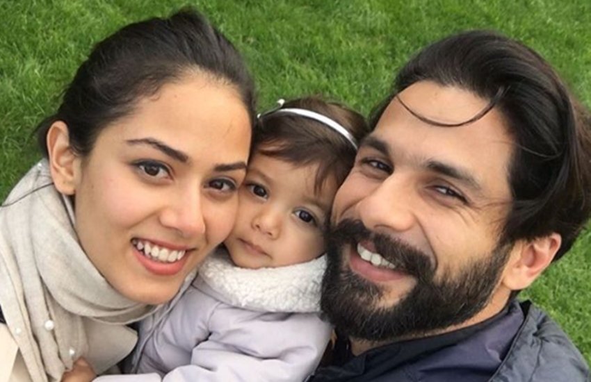 shahid kapoor, mira rajput, misha kapoor