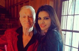 hugh hefner, sherlyn chopra, RIP hugh hefner, playboy magazine