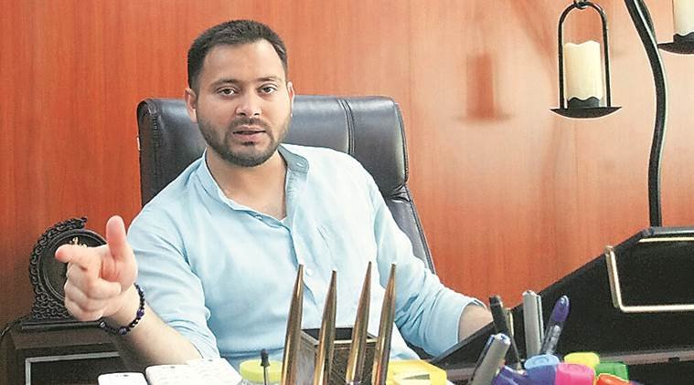 आरजेडी नेता और बिहार के पूर्व उपमुख्यमंत्री तेजस्वी यादव। (फाइल फोटो)
