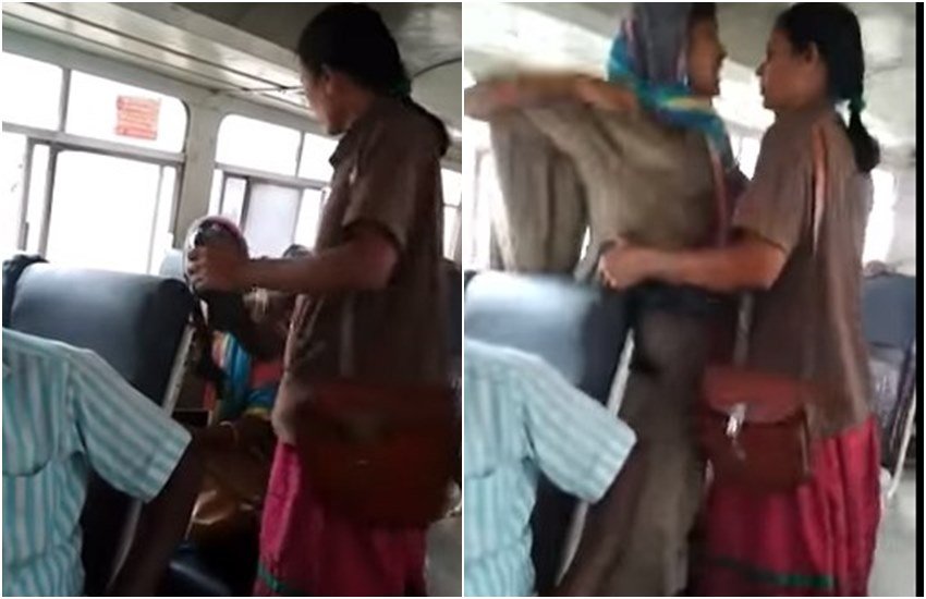 किसी यात्री द्वारा बनाए गए इस वीडियो क्लिप को कुछ समाचार चैनलों ने प्रसारित भी किया है। (Photo: YouTube)