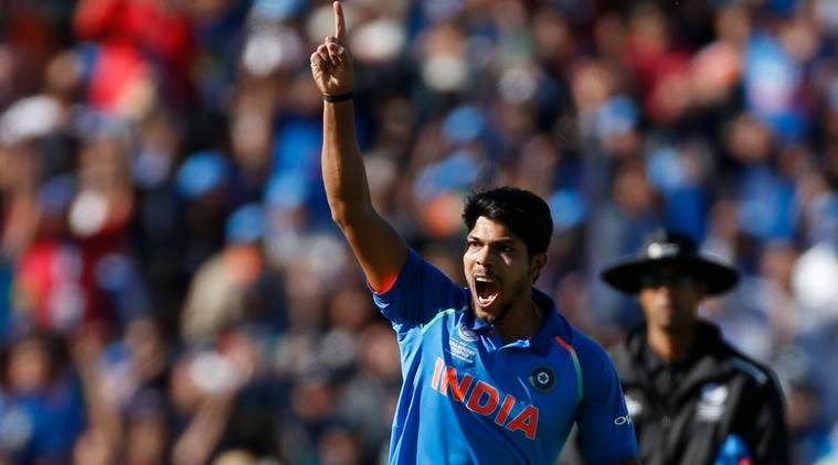 "umesh yadav, umesh yadav wickets, ind vs aus 4th odi, india vs australia, australia tour of india 2017, sports news, cricket,