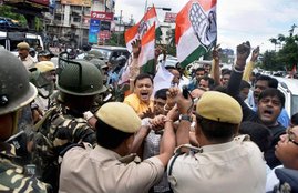 Assam bjp mp from jorhat Kamakhya Prasad Tasa terms Gandhi and Nehru as garbage Assam Congress registers police complaints