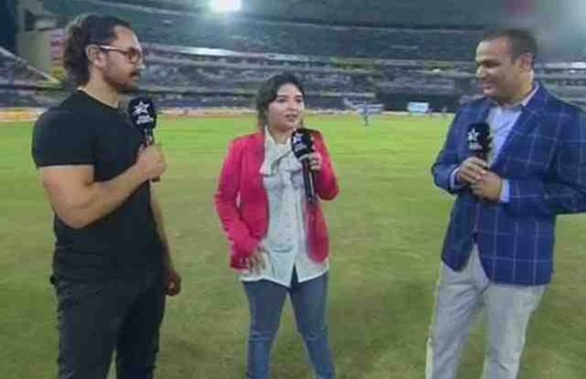 'सीक्रेट सुपरस्टार' के प्रमोशन के दौरान आमिर खान और जायरा वसीम (फोटो सोर्स - टीवी ग्रेब)