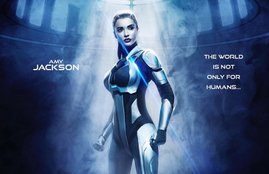Two Point Zero, Amy Jackson, First Look, Amy Jackson First Look Out, Rajnikanth First Look, Akshay Kumar Look, Entertainment News in Hindi