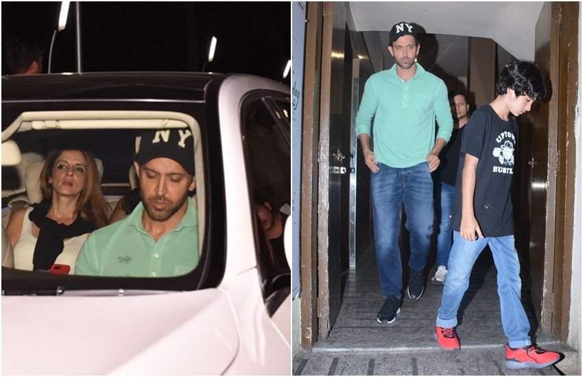 Hrithik Roshan, Hrithik Roshan and Sussanne Khan, ex-couple, Hrithik and Sussanne, Hrithik kids, Hrithik and Sussanne divorce