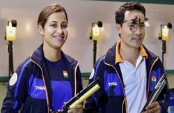 ISSF विश्व कप: शूटिंग में हिना सिद्धू और जीतू राय ने जीता गोल्ड मेडल