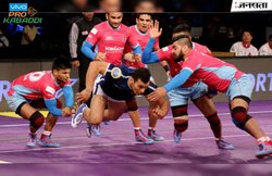 प्रो-कबड्डी लीग 2017, जयपुर पिंक पैंथर्स vs दबंग दिल्ली: DBD की जीत से हरियाणा ने किया प्लेऑफ के लिए क्वालीफाई