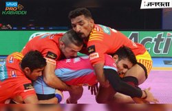 प्रो कबड्डी लीग 2017, जयपुर पिंक पैंथर्स vs गुजरात फॉर्च्यून जायंट्स: GFG ने 29-23 से मैच किया अपने नाम