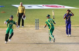 Lasith Malinga out in the match against Pakistan