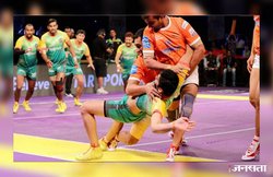 प्रो कबड्डी 2017, पुणेरी पलटन vs पटना पाइरेट्स: प्रदीप नरवाल के दम PTP ने जीता मुकाबला