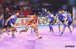 प्रो कबड्डी लीग 2017, हरियाणा स्टीलर्स vs पुणेरी पलटन: रोमांचक मुकाबले में हरियाणा की 31-27 से जीत