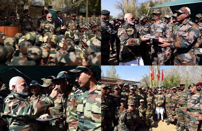 "Narendra modi, PM Modi, Diwali, Jammu Kashmir, gurez sector, pm modi celecrating diwali with Indian Army jawans, Bandipora, Jammu kashmir, Diwali, Diwali 2017, Diwali puja vidhi, Diwali puja shubh muhurat, Diwali puja vidhi in hindi, Diwali puja muhurat, Diwali puja, Diwali puja time, Diwali puja time 2017, Hindi news, Latest Hindi news, Jansatta