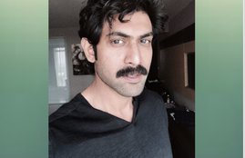 rana daggubati, rana daggubati look, rana daggubati baahubali, rana daggubati new look, rana daggubati makeover, rana daggubati clean shave, rana daggubati 1945, rana daggubati in 1945, 1945 first look