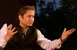 ravish kumar, ravish kumar Challenge to PM Narendra modi, ravish kumar open challenge, PM Modi Interview, Narendra modi zee news Interview, Narendra modi Interview with Zee news, first Interview of 2018, Zee news, Zee tv, Sudhir choudhary, Hindi news, News in Hindi, Jansatta