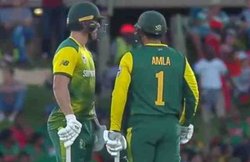 SA vs BAN: बांग्लादेश के खिलाफ बल्लेबाजी को उतरे दो हाशिम अमला! कन्फ्यूज हो गए लोग