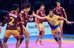 प्रो कबड्डी लीग 2017, यूपी योद्धा vs तमिल थलाइवाज: UP ने 37-33 से मारी बाजी