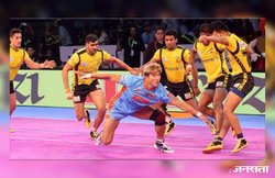 प्रो कबड्डी लीग 2017, तेलुगु टाइटंस vs बंगाल वॉरियर्स: रोमांचक मुकाबला 37-37 की बराबरी पर खत्म