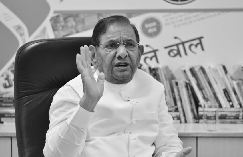 पूर्व जयदू नेता शरद यादव।