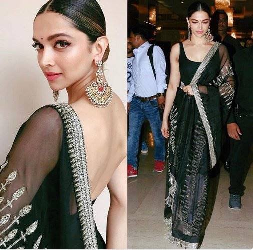 Deepika Padukone, Deepika Padukone latest photos, Deepika Padukone fashion, Deepika Padukone monochrome outfit, Deepika Padukone ethnic fashion