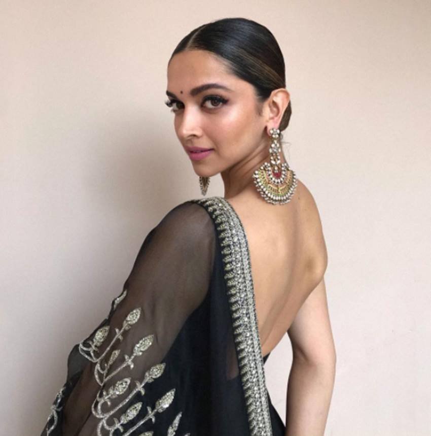 Deepika Padukone, Deepika Padukone latest photos, Deepika Padukone fashion, Deepika Padukone monochrome outfit, Deepika Padukone ethnic fashion