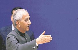 Dineshwar Sharma, Dineshwar Sharma Statement, Dineshwar Sharma on Kashmir Peace, Wand for Peace, Magic Wand for Peace, Serious Efforts, Serious Efforts for peace, No Magic Wand, Dineshwar Sharma Says, State news
