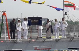 INS Kiltan, Indian Warship INS Kilton, Warship INS Kilton, Dangerous INS Kilton, Dangerous Indian Warship INS Kilton, Nirmala Sitharaman, Defence minister Nirmala Sitharaman, Indian Defence minister Nirmala Sitharaman, national News, Jansatta