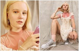 Arvida Bystrom, Arvida Bystrom model, hairy leg model