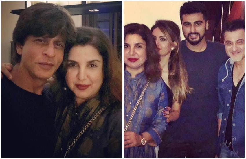 shah rukh khan, farah khan, diwali, diwali party
