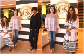 shah rukh khan, gauri khan, neeta ambani, abram khan