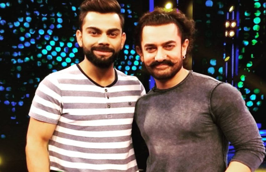 Virat Kohli, Aamir Khan, Secret Superstar, Virat Kohli Wants To Learn, Rubik Cube, Virat Kohli Wants To Learn From Aamir Khan, Secret Superstar Actor Aamir Khan, Secret Superstar Promotion, Virat Kohli and Aamir Khan, chat show, Entertainment News, Jansatta