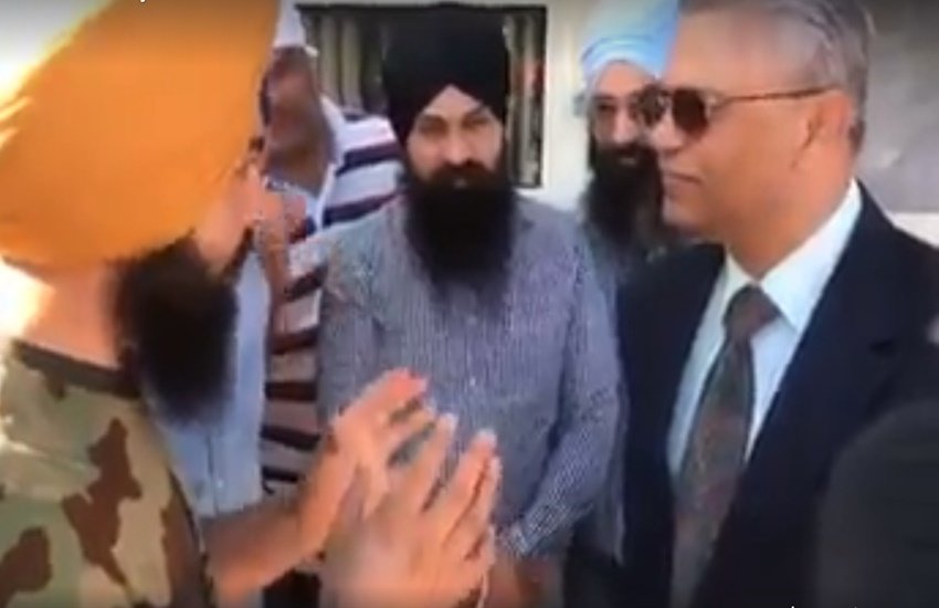 ऑस्ट्रेलिया में भारतीय उच्चायुक्त को गुरुद्वारे में जाने से रोका, सामने आया वीडियो