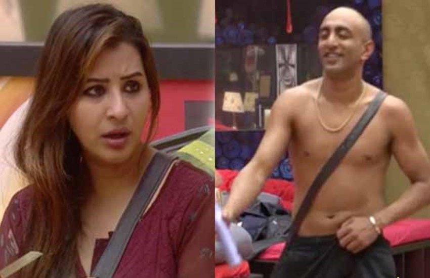 बिग बॉस 11: आकाश ने शिल्पा शिंदे से कहा- मेरे प्राइवेट पार्ट पर लोशन लगा दो, मचा हंगामा