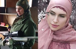 Amina Okuyeva, Adam Osmayev, Amina Okuyeva sniper, Amina Okuyeva killed