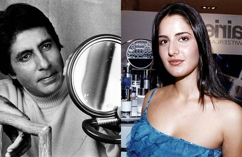 अमिताभ बच्चन और कैटरीना कैफ।