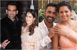Cricketers, Indian Cricketers, Love Marriage, External Affairs, Cricketers Love Marriage, Love Stories, Cricketers Love Stories, Indian Cricket Team, Zaheer Khan