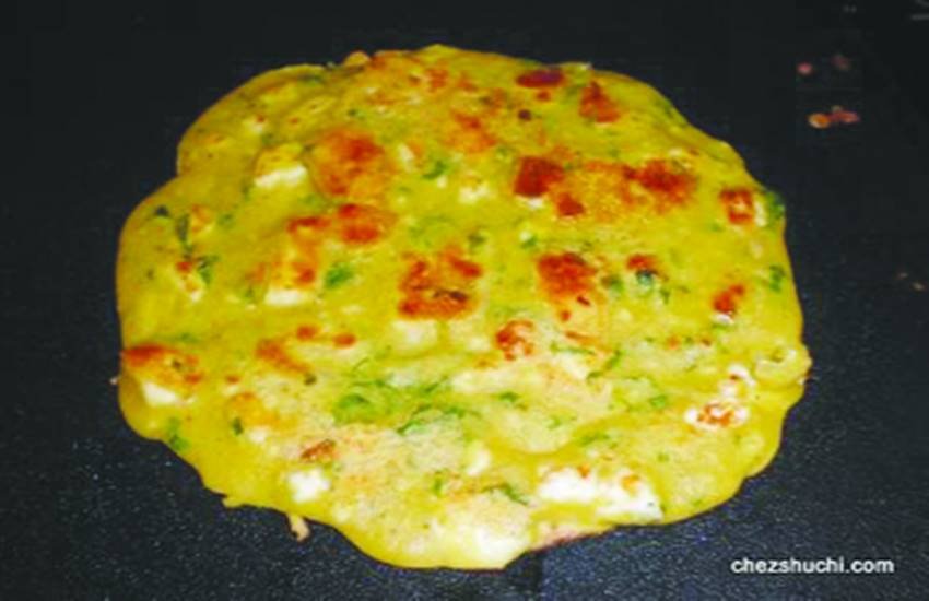 बथुआ-चने की दाल।