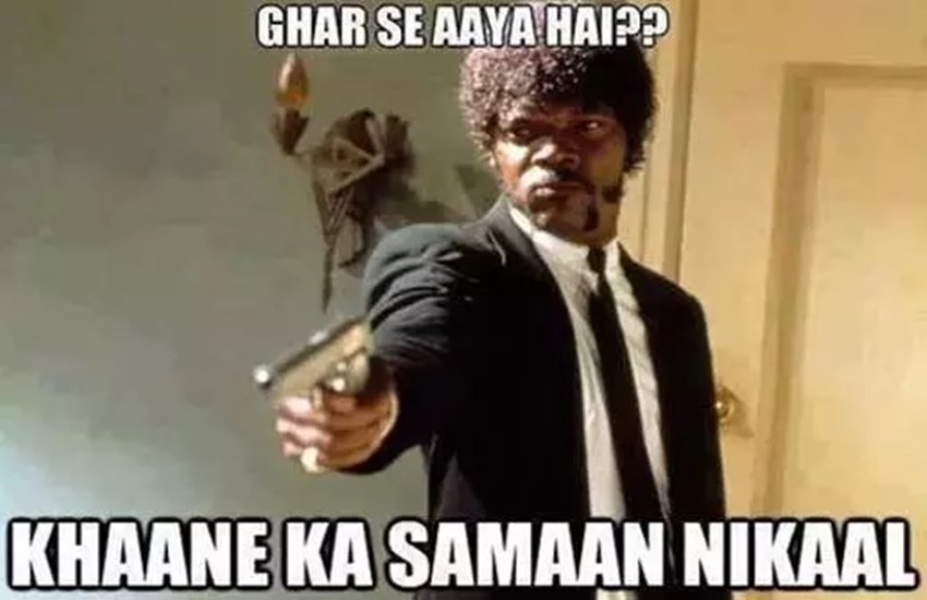 गोली मार देंगे, खाना दो जल्दी!