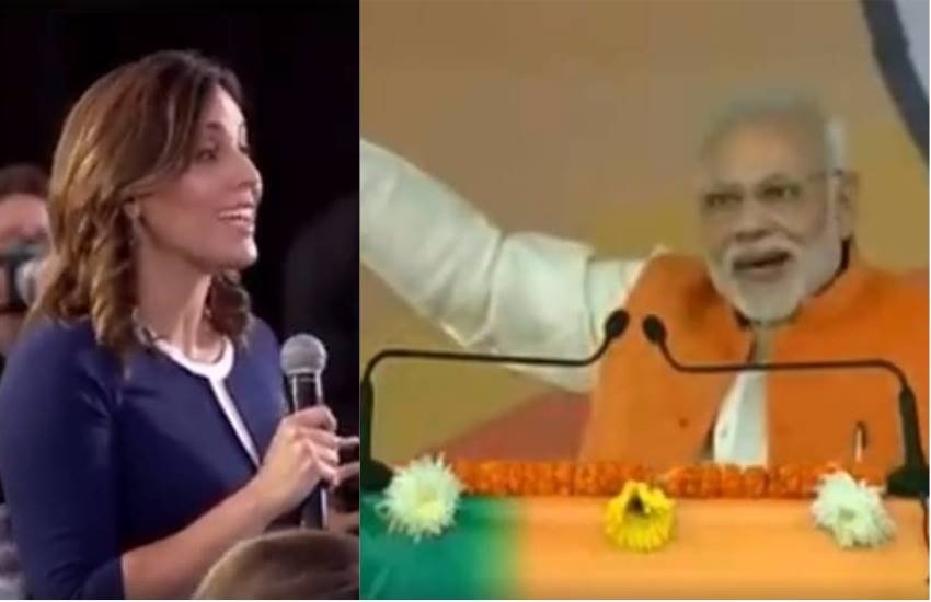 प्रधानमंत्री नरेंद्र मोदी और एक महिला के बीच सवाल-जवाब से जुड़ा यह वीडियो सोशल मीडिया पर तेजी से वायरल हो रहा है। प्रधानमंत्री नरेंद्र मोदी और एक महिला के बीच सवाल-जवाब से जुड़ा यह वीडियो सोशल मीडिया पर तेजी से वायरल हो रहा है।