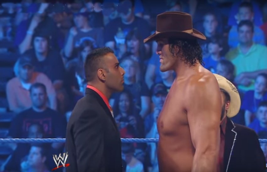 WWE, Jinder Mahal Slap The Great Khali in SmackDown, SmackDown, Jinder Mahal Slap The Great Khali, Jinder Mahal, The Great Khali, Jinder Mahal Slap The Great Khali video