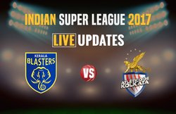 ISL 2017, Kerala Blasters vs ATK: बगैर किसी गोल के समाप्त हुआ पहला मैच