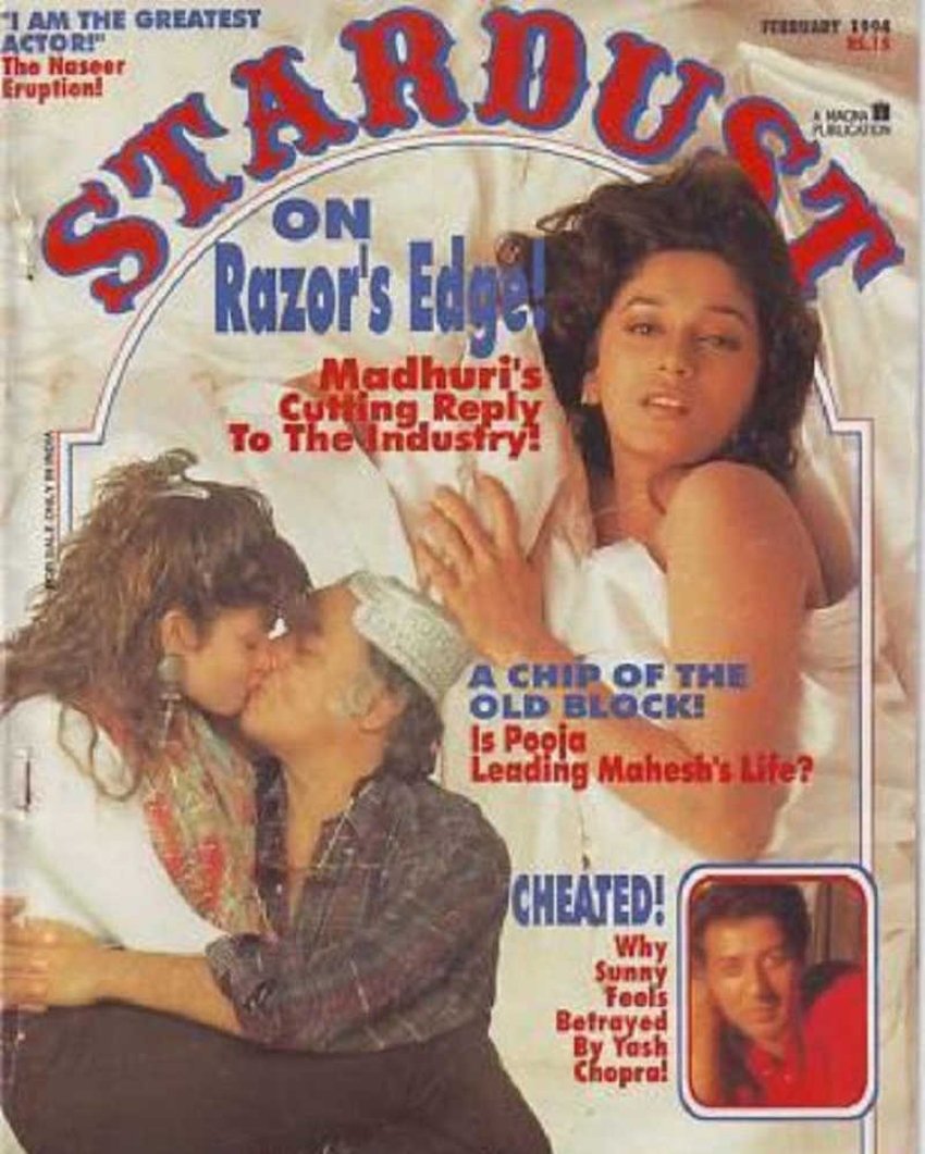 Most Controversial Magazines, Most Controversial Cover Pages, Most Controversial Magazine Cover Pages, Abhitabh Bachchan Controversy, Sridevi Controversy, Madhuri Dixit Controversy, Pooja Bhatt Controversy, Mahesh Bhatt Controversy, First Bikini Cover Photo, Adult Cover Pages, Nude pics on Cover Page
