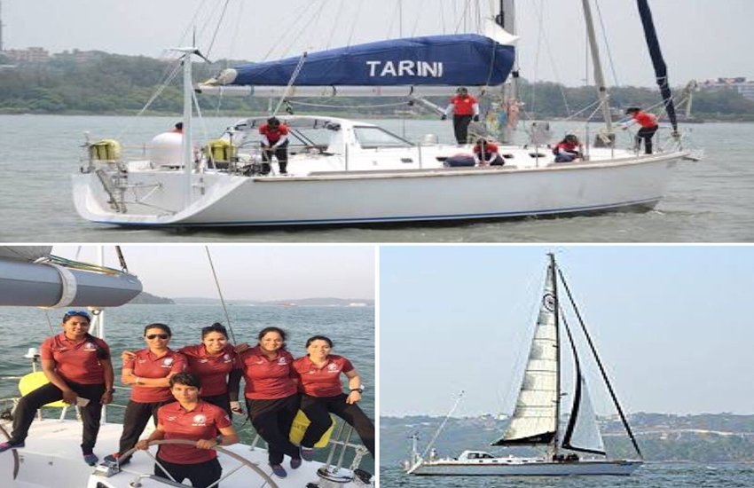 समुद्री रास्ते से पूरी दुनिया घूमने निकली भारतीय नौसेना की महिला क्रू को ऑस्ट्रेलिया की राज्य सरकार ने बेहद बहादुरी से भरा कारनामा करने वाला बताया है। इंडियन नेवल सेलिंग वेसल (आईएनएसवी) तारिणी की छह क्रू सदस्यों का एक दल दस सितम्बर को लेफ्टिनेंट कमांडर वर्तिका जोशी के नेतृत्व में गोवा से अपनी पहली समुद्री यात्रा पर निकला है। ये दल समुद्र के रास्ते से पूरी दुनिया का चक्कर लगाएगा।