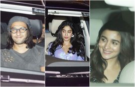deepika padukone, padmavati, ranveer singh, deepika padukone padmavati party, ranveer deepika, siddharth malhotra, alia bhatt, sara ali khan, jhanvi kapoor, gauri khan, karan johar, kriti sanon, ishaan khattar, ranveer singh film, deepika padukone films, padmavati news, padmavati release