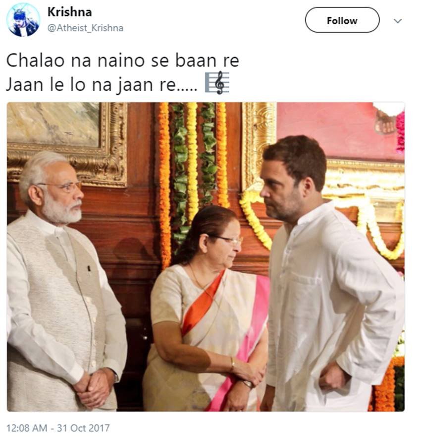 Narendra Modi and Rahul Gandhi, Narendra Modi, Rahul Gandhi, Narendra Modi and Rahul Gandhi face off, Narendra Modi and Rahul Gandhi face to face, Narendra Modi and Rahul Gandhi face to face funny caption photos, funny caption photos of Rahul Gandhi, funny caption photos of Narendra Modi, Social Media funny photos Narendra Modi and Congress party vice president Rahul Gandhi face to face funny captions, latest News, latest Updates